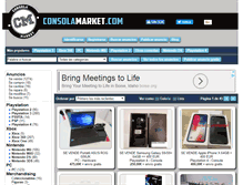 Tablet Screenshot of consolamarket.com